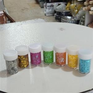 پرک قلب اکلیل قلبی مخصوص رزین و شمع فقط طلایی و نقره ای موجوده