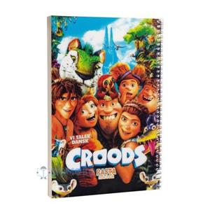 دفتر مشق سیمی رستا 50 برگی طرح شماره 22(غار نشینان)