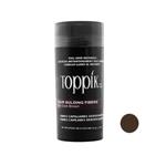 پودر پرپشت کننده ظاهری رنگ قهوه ای تیره 50gr تاپیک(toppik) هیر فیلر