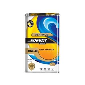 روغن موتور اسپیدی پلاتینیوم 10w40 sm حجم 5 لیتر همراه با 