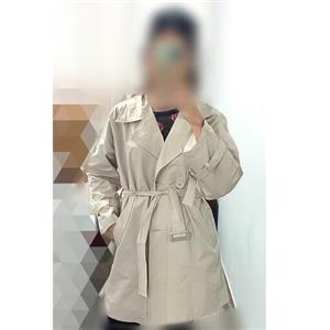 ترنج کت آستر دار پشت نوشته جنس عالی فریسایز 36 تا 42 کمربنددار