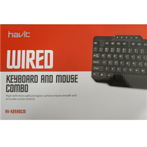 ماوس و کیبورد هویت مدل KB590CM HAVIT KB-590CM Keyboard and Mouse