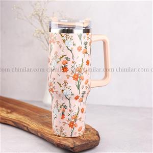 تراول ماگ مدل Amszm گنجایش 0.8 لیتر رنگ سبزتیره