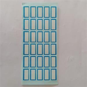 برچسب دور آبی بسته ی 4 عددی 