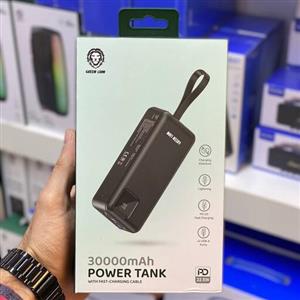 پاوربانک پاور تانک 30000 میلی آمپر  گرین  Power Tank Power Bank 30000mAh PD 22.5W