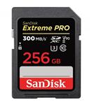 کارت حافظه ۲۵۶ گیگابایتی سن دیسک مدل SanDisk 256GB Extreme PRO UHS-II SDXC - 300MB/s
