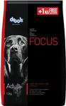 غذای سگ 12 کیلو گرم1 کیلو گرم  drools focus adult super premium dry dog food