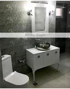 کابین روشویی مدل کارن سفید