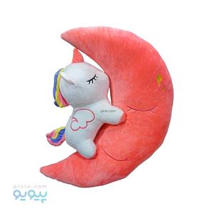 عروسک یونیکورن سوار بر ماه