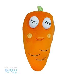 عروسک بالشی هویج چشم درشت