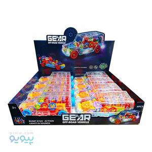 پک 8 عددی ماشین چرخ دنده ای موزیکال ایتم XC-1101-1
