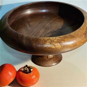 میوه خوری پایه دار چوب گردو 