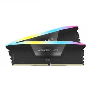 رم کورسیر 64 گیگابایت (2×32) دو کانال DDR5 6000 مدل Vengeance RGB CL40 Corsair VENGEANCE RGB 64GB 32GBx2 6000MHz CL40 DDR5 Memory