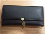 کیف پول زنانه مینیسو  با برگ فلزی MINISO Long Women’s Wallet with Metal Leaf