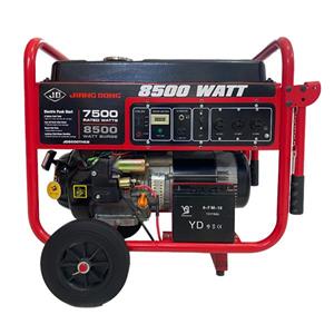 موتور برق بنزینی جیانگ دانگ مدل jd8500theb  توان 8.5 کیلو وات سیم پیچی تمام مس