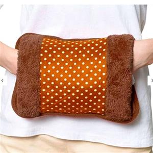 کیسه اب گرم برقی مخملی همراه با ژله ثابت
