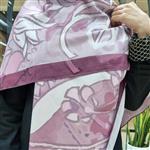 روسری نخی درجه یک مناسب چهار فصل، مورد استفاده روزمره و مجلسی، ابعاد 135 در 135
