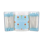 گوش پاک کن کتونی مینیسو رنگ آبی مدل Miniso Cotton Swabs – blue Colour (300Pcs)