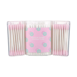 گوش پاک کن کتونی مینیسو رنگ صورتی مدل Miniso Cotton Swabs pink Colour (300Pcs) 