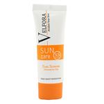 کرم ضدآفتاب  SPF50 پوست خشک بی رنگ نرمال ولفرا  حجم 40 گرم