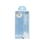 موچین دوعددی مینیسو طرح ما خرسها( خرس قطبی ) We Bare Bears Collection 5.0 Eyebrow Tweezer Set