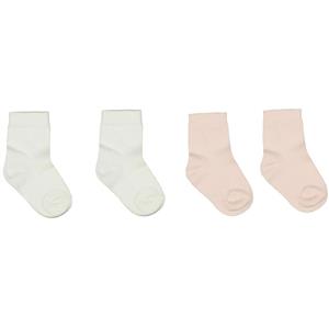 جوراب نوزادی کیتی کت مدل  WhPn95675 بسته 2 عددی Bi WhPn95675 Socks For Baby Pack Of 2
