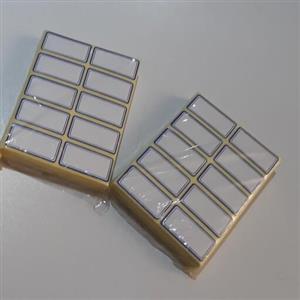 برچسب دور آبی سایز متوسط بسته 1000تایی 