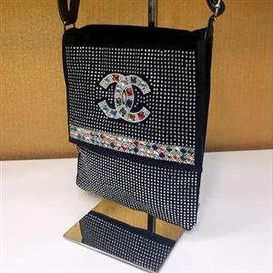 کیف نگین دار مدل Chanel