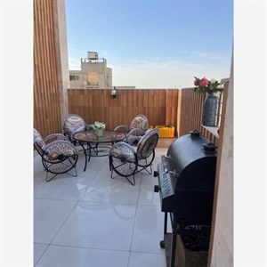 میز صندلی ویلایی ست 4 نفره مدل گلبرگ