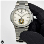 ساعت مردانه پتک فیلیپ ناتیلوس نقره ای اتوماتیک 60620 Patek Philippe Nautilus 