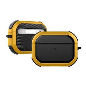 کاور مدل Eggshell مناسب برای کیس اپل ایرپاد پرو air pods pro 2 رنگ طلایی