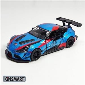 ماکت تویوتا سوپرا جی آر کینزمارت آبی(  TOYOTA GR kinsmart)