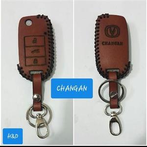کاور ریموت چانگان دستدوز دوخته شده با چرم طبیعی قابل اجرا در رنگ دلخواه