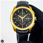 ساعت مچی تیسوت بند چرمی مردانه مشکی TISSOT T0356