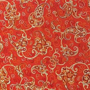 پارچه ترمه ابریشمی سالاری متری طرح افشون