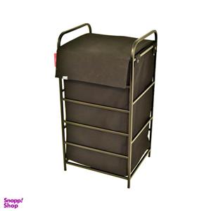 سبد رخت چرک بی.وی.کی مدل پارچه دار کد 409841