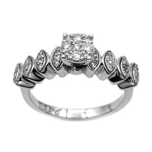 انگشتر نقره جواهری سون مدل 1873 Seven Jewelry D1873 Silver Ring