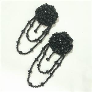 گل سینه کریستال