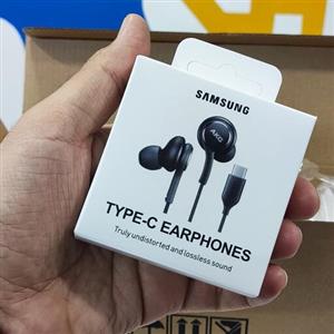 هندزفری سیمی تایپ سی فابریکی سامسونگ مدل s23 رنگ مشکی