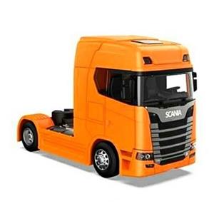 ماکت کله تریلی فلزی - اسکانیا S730 - مقیاس 1.32 الوی کار - Scania S730 - نارنجی