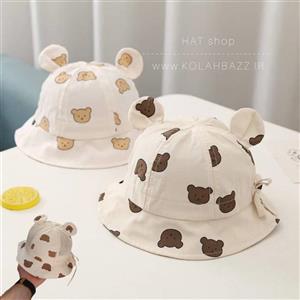 کلاه باکت کودک مدل تدی