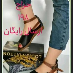 صندل دخترانه حراجی تک سایز .