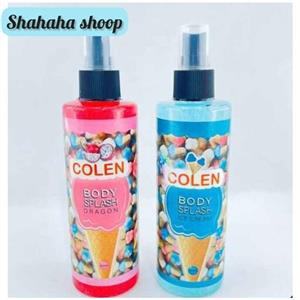 بادی اسپلش شاین دار فانتزی کولن 250 میل Colen body splash محصولات پوست شهرزاد 