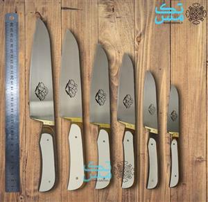 ست 6 عددی چاقوی آشپزخانه زنجان استیل حیدری