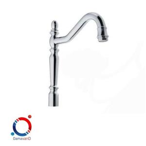 علم شیر ظرفشویی مدل آلفا فیتینگی(برنجی)