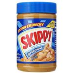 کره بادام زمینی با کرانچی اضافه اسکیپی skippy اصل 462 گرمی 