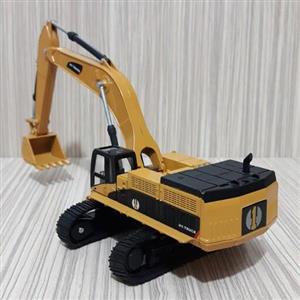 ماکت راهسازی فلزی - بیل مکانیکی - مقیاس 1.50 های تراک - Crawler Excavator