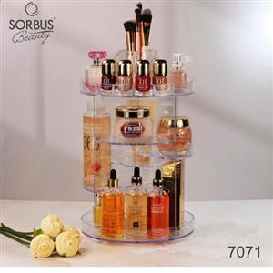 استند آرایشی گردان 3 طبقه