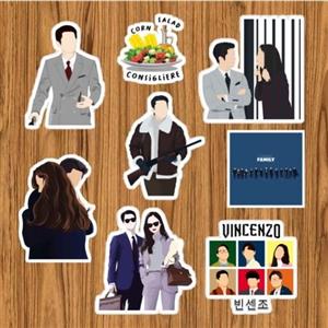 استیکر مینیمال سریال وینچنزو سری اول vincenzo sticker