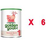 پکیج 6 عددی شیر خشک بز 400 گرم گلدن گات شماره 1 Golden Goat